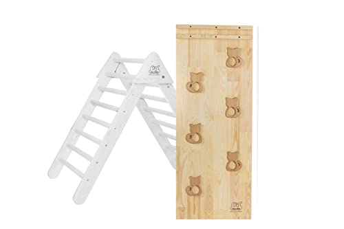 Step Crumbs Rutschbrett | Rutsche | Rutschbrett Sprossenwand | Rutschbrett Kletterdreieck | Rutsche Holz | Rutsche Indoor Holz Cover