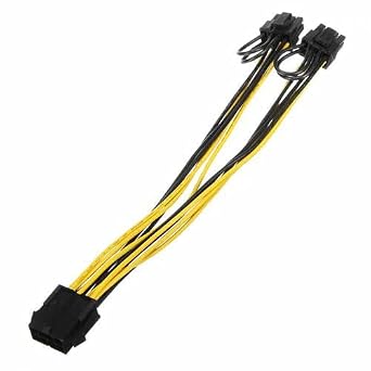 Platoon 8 Pin Power Splitter Pci-E Molex 8 Pin multiplexer cable
