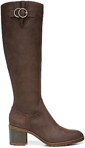 LifeStride Womens Morrison Knee High Boot, Mocha, 7.5 Wide US | Image 1
