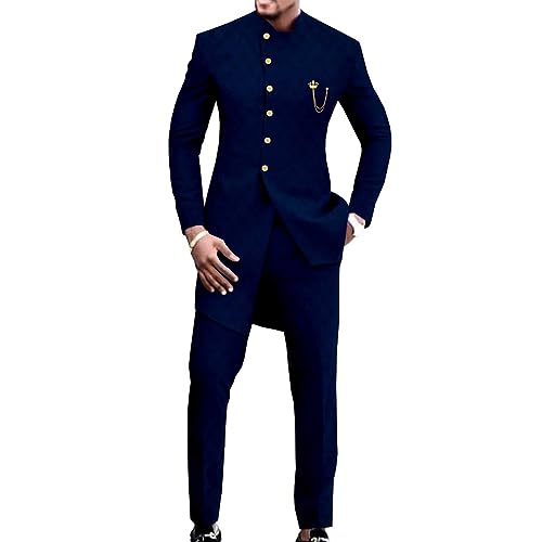 Costume africain homme confortable pour éviter la rigidité des mariages classiques