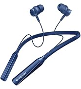 SIGNATIZE Bluetooth Earphones with 10mm Drivers, Rich Music Experience, 50 Hours Playtime, Type C...