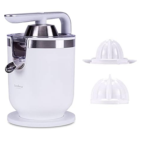 NEW CHEF - Exprimidor Eléctrico Zumo de Palanca Juicer Excellence Blanco (300W) Cover
