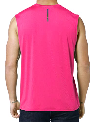 Image of EZRUN Men's Workout Sleeveless Shirts Quick Dry Muscle Swim Shirt Gym Fitness Running Beach Tank Tops