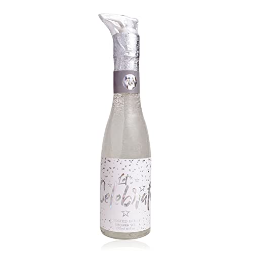accentra Handseife LET`S CELEBRATE in Sektflasche, 250ml Handseife im Pumpspender, Flüssigseife, Vanille und Moschus -Duft - nachfüllbar