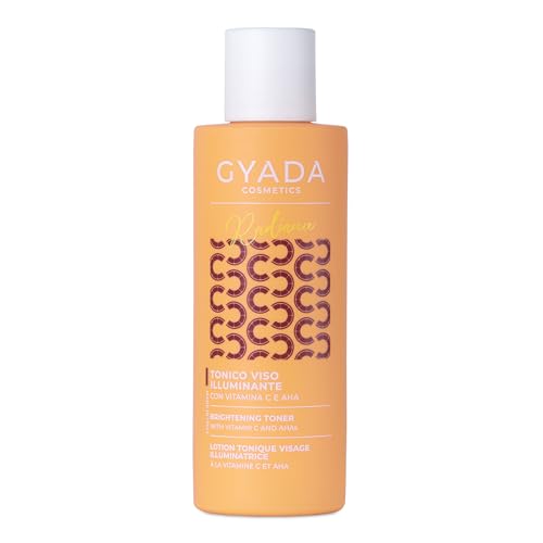 GYADA COSMETICS, Radiance Face Toner, Tonico Viso Illuminante, Antiossidante, Tonifica la Pelle, Stimola Il Ricambio Cellulare, Tratta Imperfezioni e Pori Dilatati, a Base di Vitamina C, 150 ml
