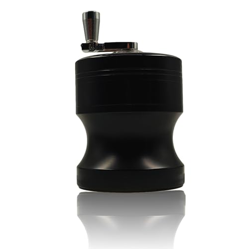 Black Metal Grinder 2.5 inch with Top Clear