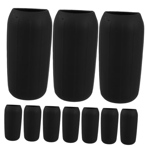 VALICLUD 10pezzi Coperture in Silicone Riutilizzabili per Bottiglie da Viaggio Manicotti Anti-perdita Morbidi per Shampoo Lozione Articoli da Toeletta