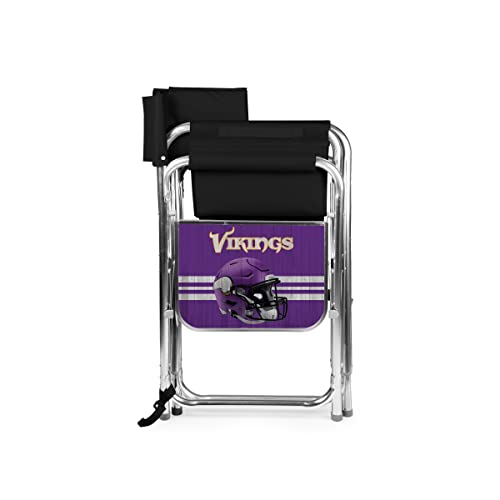 Image of Picnic TIME NFL Unisex-Adult NFL Sports Chair with Side Table, Beach Chair, Camp Chair for Adults