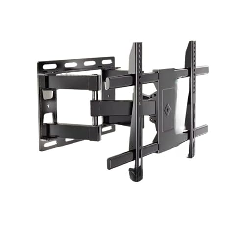 32〜70インチ テレビブラケット 伸縮式 回転式 傾斜式 吊り下げホルダー デュアル関節アーム付き テレビ壁掛けマウント VESA 400x400mm