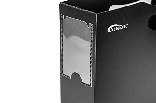 Autoexec Aue14104 Black Mini File Tote Organizer With One Hanging File Holder #TOP4