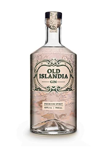 Old Islandia Gin, Island Gin - 0,7 L. - 40% Vol, Volcanic Gin, alter Gin,...