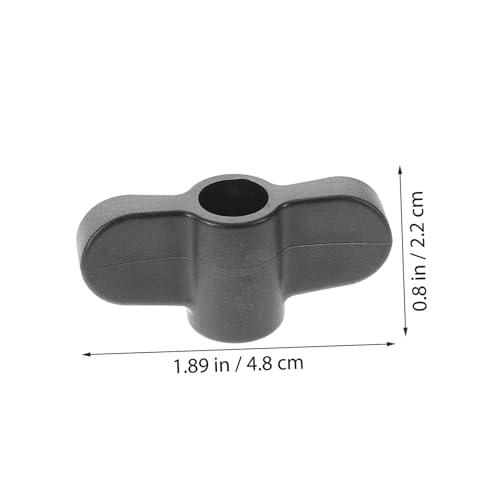 HANABASS 4 piezas de tuercas ajustables para soporte de platillos de batería, tornillos de apriete manual, accesorios de cobre para hardware de batería miniatura 2