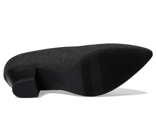Clarks Black's Teresa Step Pump, Black Tweed Combi, 9.5 Medium US