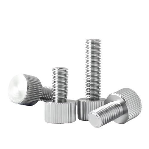 304�X�e�����X�|�܂݃l�WM2 M2.5 M3 M4 M5 M6 M8�t���b�g�ۓ����[���b�g�w�b�h�蓮�����l�W�܂݃{���g(8mm,M5 (2Pcs))