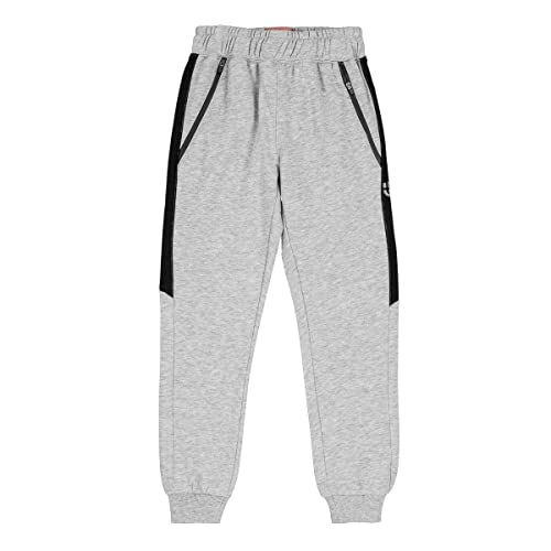GO&WIN Alphadventure - Pantalón Chándal Niño, Pantalón de Deporte Lemy | Colores Gris | Tallas de 6 a los 14 años. (6) Cover