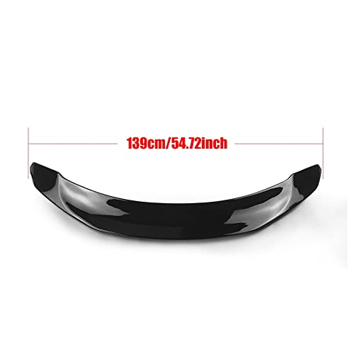 Aileron de coffre pour Tesla Model 3 2017-2022 noir mat style sportif