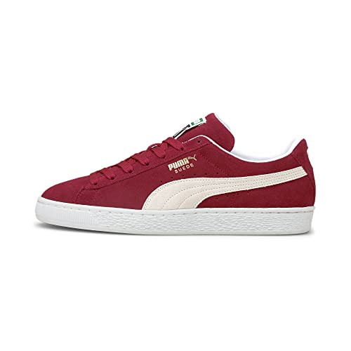 Image of PUMA Mens Suede Classic Skate Sneakers Red 8