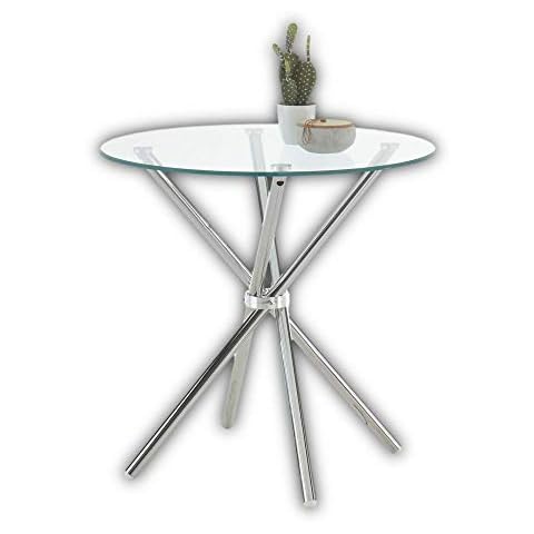 Stella Trading Sprint Glass Dining Table Space-Saving Cover