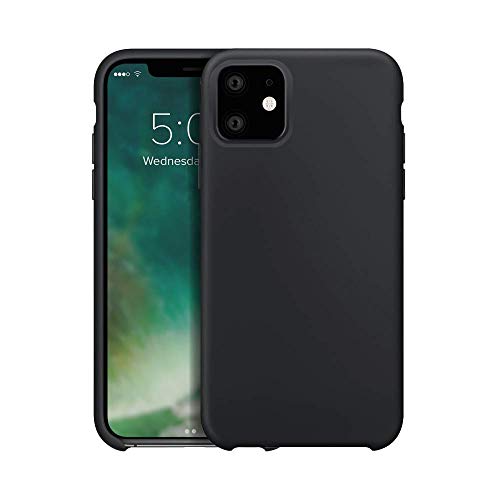 Preisvergleich Produktbild xqisit Silicone für iPhone 11 schwarz