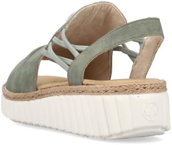 Rieker V1241 Blauw - Schoenen Sandalen Dames € 75,00