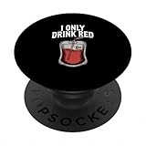 Photo Gallery i only drink red blood red wine lover halloween divertente popsockets popgrip adesivo Photo Gallery i only drink red blood red wine lover halloween divertente popsockets popgrip adesivo