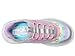 Skechers Kids Girls Unicorn Dreams-Starry Lite Sneaker, Silver/Multi, 3 Little Kid