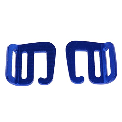Hebillas de gancho de 25mm Kesoto de 1 pulgada para correas de mochilas y bolsos deportivos 3