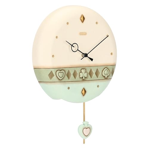 Reloj de péndulo de cerámica THUN Encanto de Primavera de pared 4