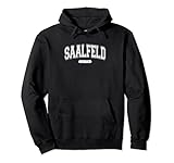 Dieses Teil im Casual-Look ist perfekt für jeden, der in Saalfeld zu Hause ist oder gerne mit Stadtkarte und Reiseführer die City erkundet. Auch ein tolles Geburtstagsgeschenk & Weihnachtsgeschenk für Männer, Frauen und Kinder (Mädchen und Jungs).