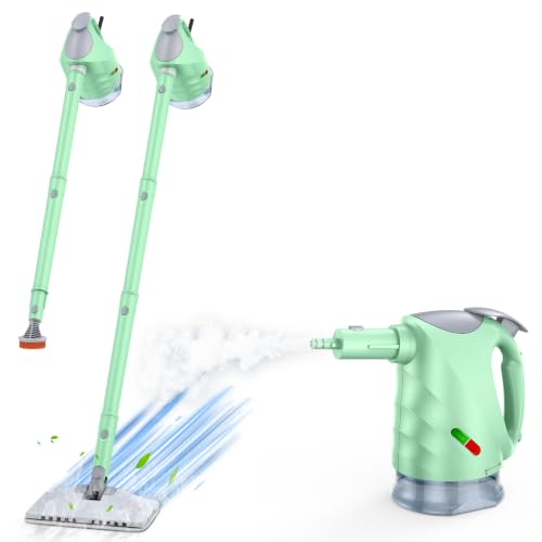 ScrubWiz 10-in-1 Steam Cleaner (Bright White)