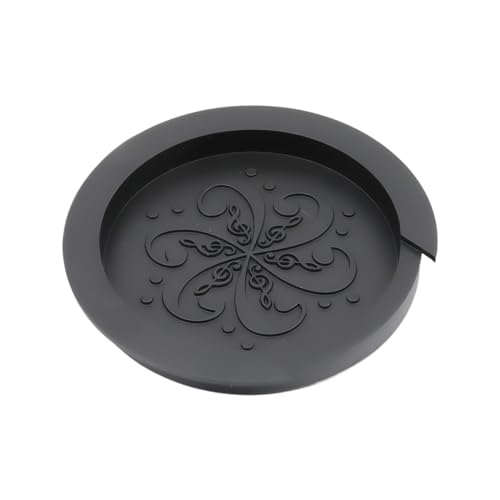 LC LICTOP Black Acoustic Guitar Sound Hole Cover Fit for 100mm/3.94
