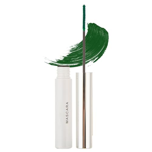Ultra Fine Mascara Wasserfest, Grün Wimperntusche Lange Wimpern, 5D Green