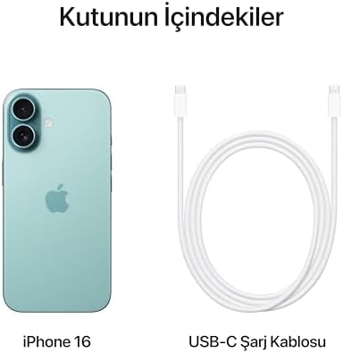 Apple iPhone 16 (128 GB) - Deniz Mavisi - Görsel 7