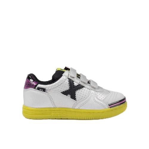 MUNICH G-3 Kid VCO 453, Zapatillas Unisex niños, Plateado, 28 EU