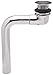 Zurn Z8746NOF-PC Offset Lavatory Strainer Fitting, ADA Compliant, Metal, 1-1/4" Outlet Without Overflow