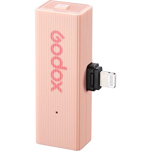 Image of GODOX MoveLink Mini LT 2-Person Wireless Microphone System for Cameras & iOS Devices (Cherry Pink)