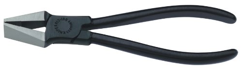 Alicates para romper vidrio en talleres de vitrales KNIPEX 91 30 180 2