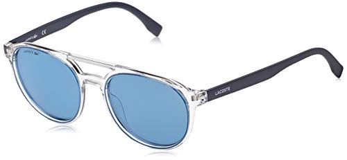 Lacoste L881s Lunettes de Soleil, Marine, Taille Unique Mixte