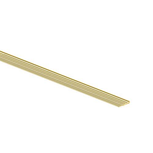 Produktbild von 20x Messing Rundstab 2x30mm – Glatt, Korrosionsbeständig, Gut Lötbar – Für DIY, Modellbau & Getriebewellen
