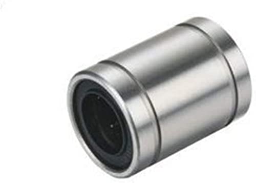 TSWASWUGP Lot de 4 roulements linéaires Standard LME05UU LME06UU LME08UU LME10UU LME12UU LME16UU LME20UU Roulements à Billes Mouvement linéaire LME UU précision