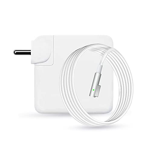 Image of Fugen Compatible Laptop Adapter Charger L Pin MG1 60w 16.5v 3.65a for Unibody MB Pro 13 inch, 15.4 inch A1181, A1184, A1185, A1278, A1280, A1330, A1342, A1344-White