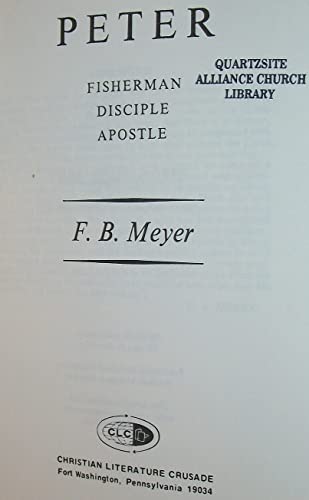 Peter - Fisherman, Disciple, Apostle - Classic ... B00LXHCPRK Book Cover