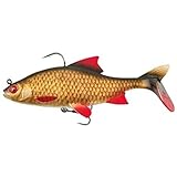 Fox Rage Replicant Realistic Roach - Gummifisch, Farbe:super hot Roach, Länge/Gewicht:14cm - 45g