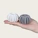 12 Pack Laundry Balls Non-Toxic Reusable Dryer Balls（6 White+6 Gray）