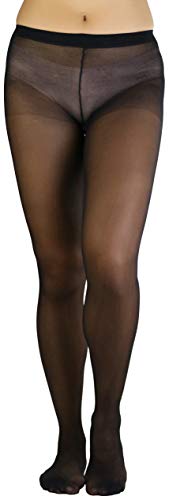 ToBeInStyle Women's Cheeky Thong Back Sheer Pantyhose2