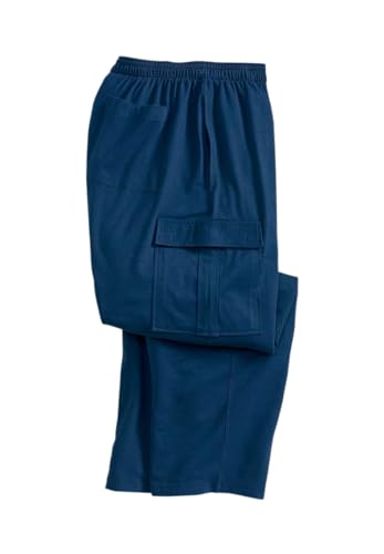 KingSize Men's Big & Tall Lightweight Jersey Cargo Sweatpants4