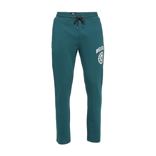Image of Being Human Grey Regular Fit Track Pants for Men Clothing