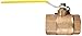 Apollo 70-100 Series Bronze Ball Valve, Two Piece, Inline, Lever, 1