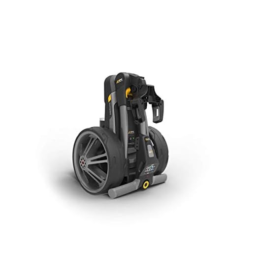 PowaKaddy Compact CT6 EBS Gris Metalizado Batería 18 Hoyos Litio