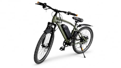 Image of MTNS.ev Garud | Electric Cycle | 250W 36V BLDC Motor | 10Ah Lithium Battery | 22 km Range | 80 Kg Load | 27 inch Tyre | Multicolour